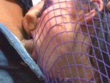 Slut doing what slut does best