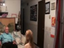 Spanking for young wife