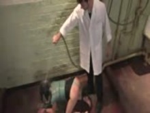 Caged Slave Girl in Good Use
