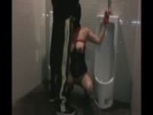 Japanese toilet slave
