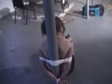 Tied to post