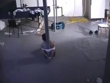 Tied to post