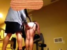 Cum slut slapped around