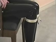 Darla Crane Bondage in Latex