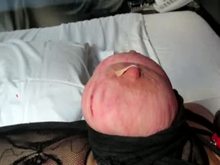 Slave's breast punishment