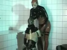 Kinky Rubber Lezdom Strap-on