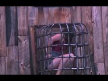 Brunette's hardcore domination