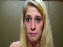 Training of Blonde Slave