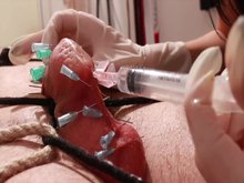 Needles meant for cock