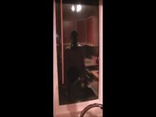 Hooded deep throat slut