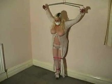 Strung up high