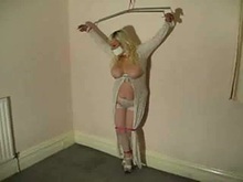 Strung up high