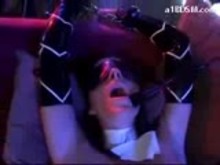 Slave-Girl-Tied-Arms-Spanked-With-Stick-Tits-Rubbed-Tickled-By-Mistress-On-The-Couch