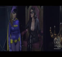 Catwoman with batgirl