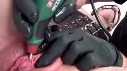 Torturing Slave Fanny's cunt