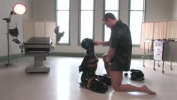 Sarah Jane Ceylon Strapped and throatfucked in latex