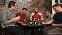 BDSM gangbang for asian slut