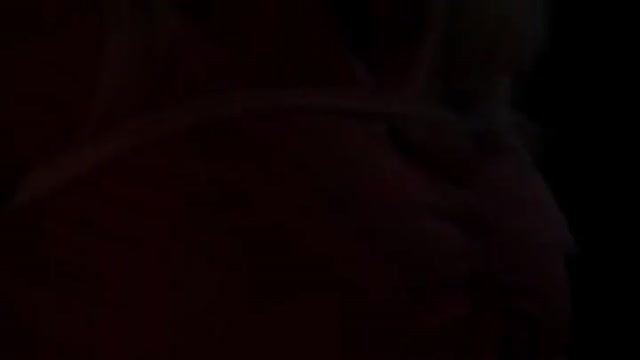 Blonde gets gagged and tied in red shirt