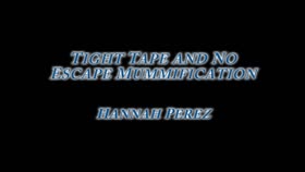 Helpless with Bondage Tape