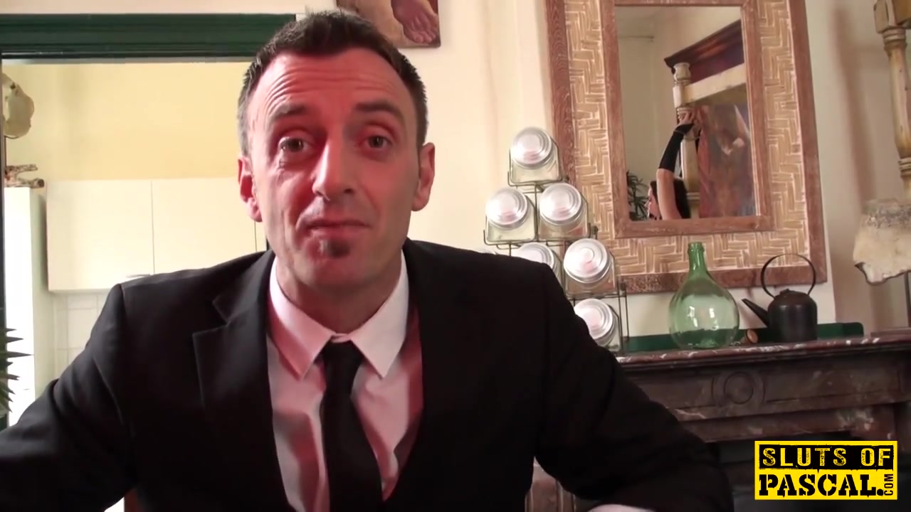 Throatfucked British Cunt