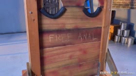 Bridgette B on Anal Wall