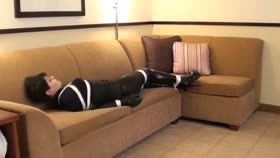 Leather boots and ropes