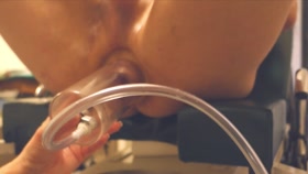 Cock and ball torment with fisting - Femdom homemade HD