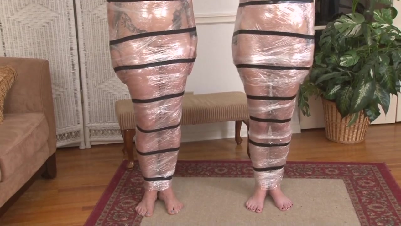 Mummified Captives Loren Chance and Danielle Trixie