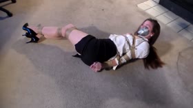 Tape Gagged and Bound