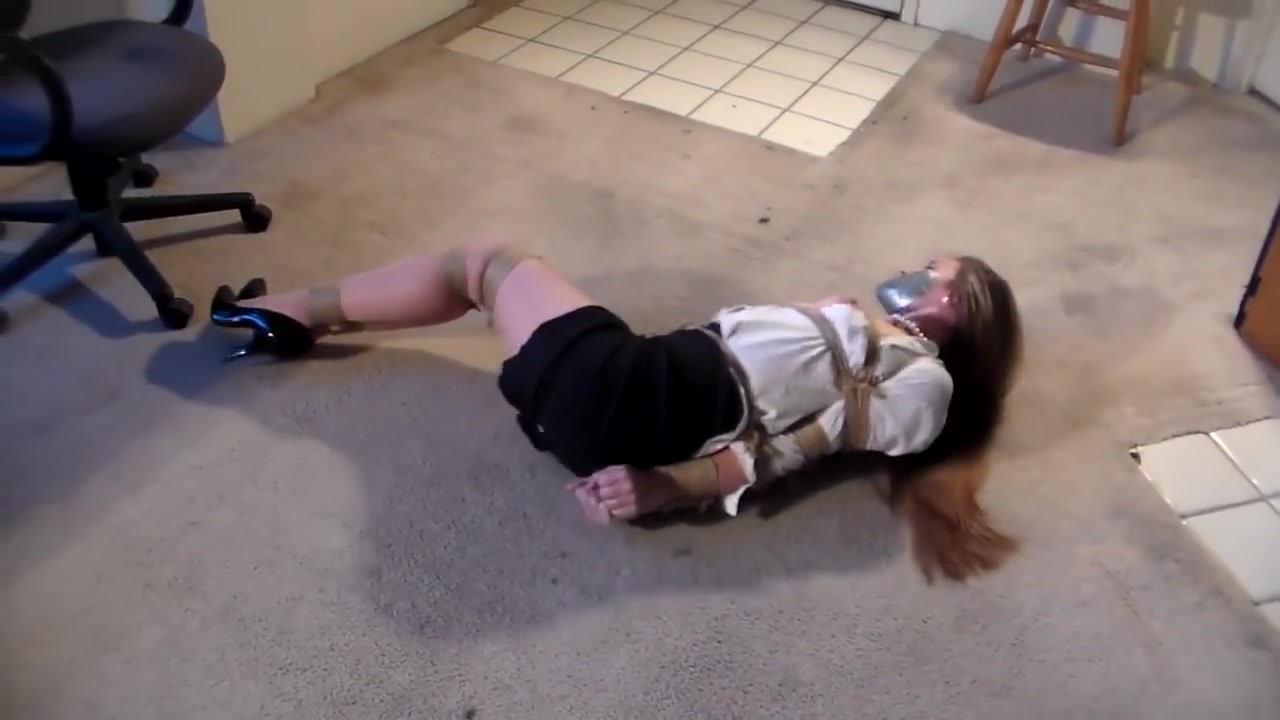 Tape Gagged and Bound