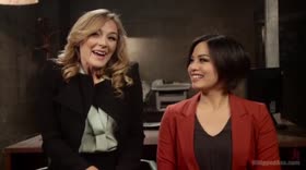 Mona Wales and Milcah Halili