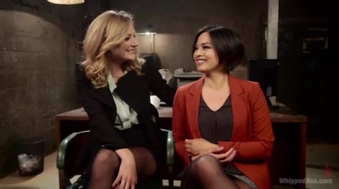 Mona Wales and Milcah Halili
