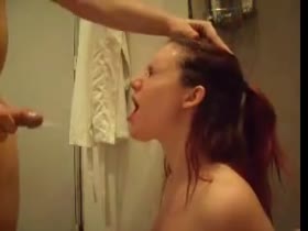 Pissed on and facefucked