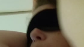 Slave's blowjob skill training