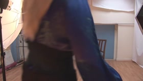 Secretary in blouse