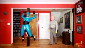 Rubber sissy sex slave