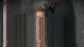 Rain DeGrey bound, punished and taken to cum