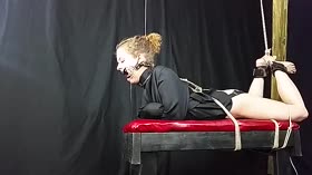 Facefucked while bound