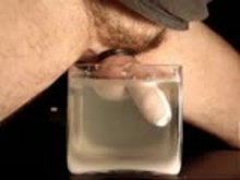 Spermboy cum in hot candle wax 001