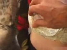 Busty amateur slave gets tits slapped, tormentd and waxed