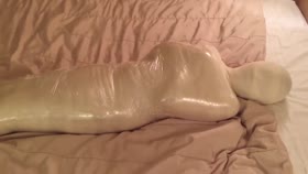 Mummified Japanese SubGirl