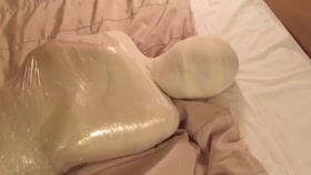 Mummified Japanese SubGirl