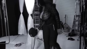 Ebony Domina and White Boy