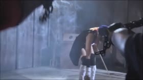 Japanese Superheroine caught