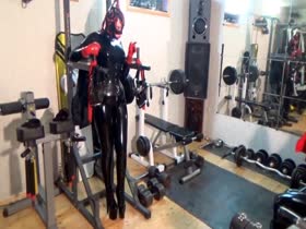Gym Lezdom Latex