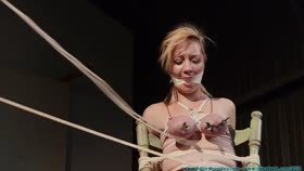 Purple tits tortured