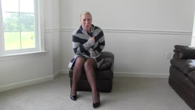 Crystal in ropes