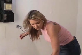 Busty Blonde Arrested