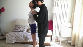 Chinese Flight Attendant Tied Up - Part 1