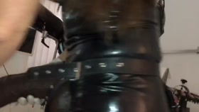 Strict German Fisting Latex Mistress